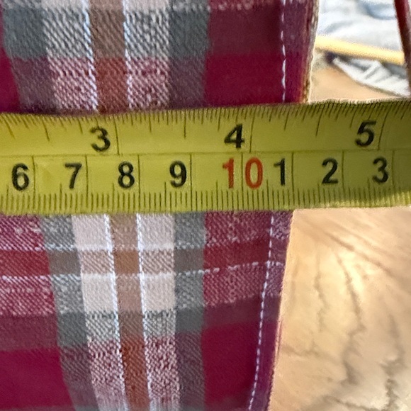 Longaberger Red Plaid Kitchen Bag - Picture 3 of 6